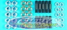 Drive Studs 11/16" dia. (Complete set) A=2-9/16" B=7/8" C=7/8" D=13/16"