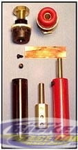 Style 2 Charge Lugs (Red Male) - JBRC5591