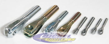 Threaded Clevis (1/2"-20 RH, Bolt 3/8", Slot 1/4")