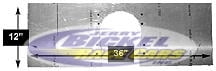 Motor Plate JBRC9021 Universal SB/Ford W