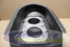 USED Carbon F1 Hood Scoop and Dual Isolator Tray(White)