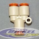 Tube Union "Y" 1/4