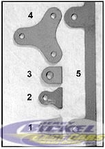 #2 Tab 3/16" Hole Window Mounting Tab
